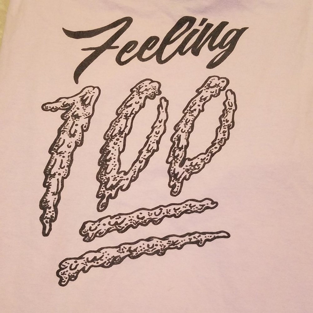 Feeling 100 pink long sleeve